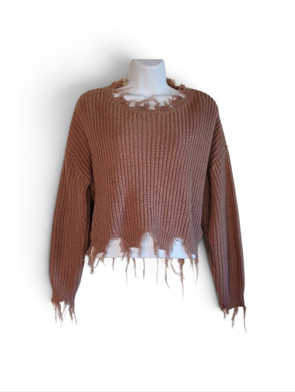 Derek❤Heart Knit Crop Sweater Size S